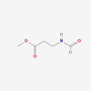 molecular formula C5H9NO3 B11923010 Methyl 3-formamidopropanoate CAS No. 34433-90-4