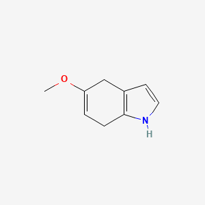 molecular formula C9H11NO B11923105 5-methoxy-4,7-dihydro-1H-indole 