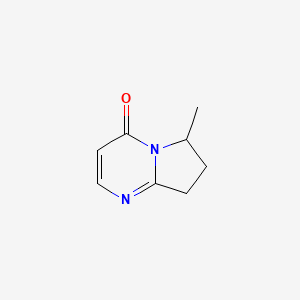 6-Methyl-7,8-dihydropyrrolo[1,2-a]pyrimidin-4(6H)-one