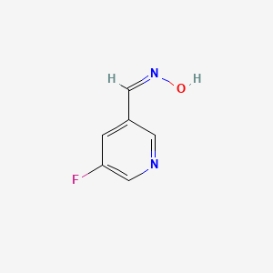 (NZ)-N-[(5-fluoropyridin-3-yl)methylidene]hydroxylamine