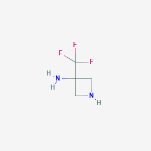 3-(Trifluoromethyl)azetidin-3-amine