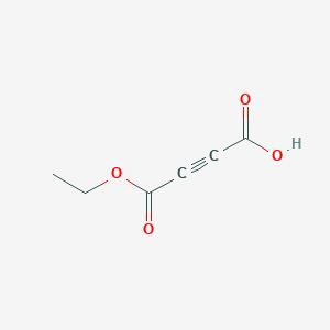 molecular formula C6H6O4 B11923441 4-Ethoxy-4-oxobut-2-ynoic acid 