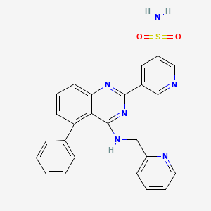 molecular formula C25H20N6O2S B1192345 Bms-919373 CAS No. 1272353-82-8