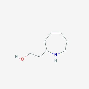 molecular formula C8H17NO B11923482 2-(Azepan-2-yl)ethan-1-ol CAS No. 32537-59-0