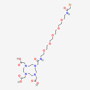 Bromoacetamido-PEG5-DOTA