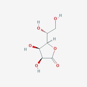 molecular formula C6H10O6 B119236 D-Mannono-1,4-lactone CAS No. 26301-79-1