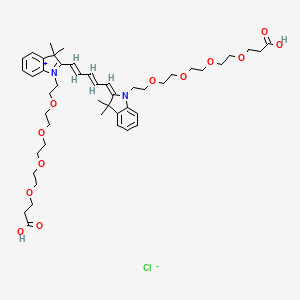 Bis-(N,N'-carboxyl-PEG4)-Cy5