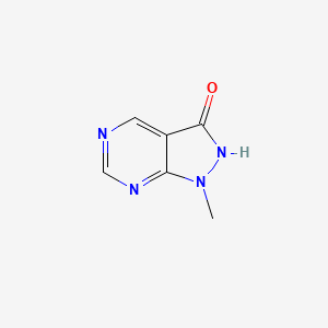 1-Methyl-1H-pyrazolo[3,4-d]pyrimidin-3(2H)-one