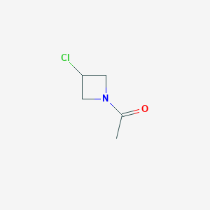 Azetidine, 1-acetyl-3-chloro-