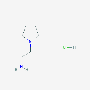 molecular formula C6H15ClN2 B11923767 2-(Pyrrolidin-1-yl)ethanamine hydrochloride 