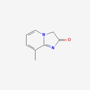 molecular formula C8H8N2O B11923803 8-Methylimidazo[1,2-a]pyridin-2(3H)-one CAS No. 138505-96-1