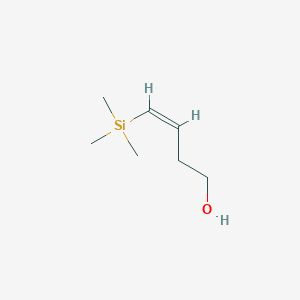 molecular formula C7H16OSi B11923810 (Z)-4-(Trimethylsilyl)but-3-en-1-ol 