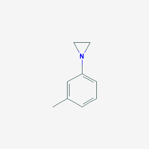 molecular formula C9H11N B11923815 1-(3-Methylphenyl)aziridine CAS No. 741684-11-7