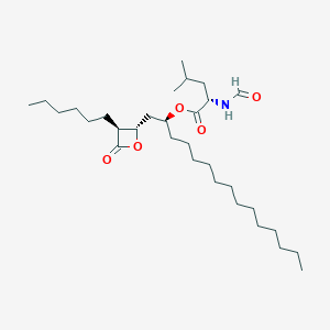 molecular formula C31H57NO5 B119239 Orlistat Tetradecyl Ester CAS No. 686744-60-5