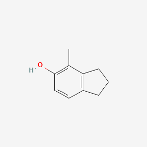 molecular formula C10H12O B11924007 4-Methylindan-5-ol CAS No. 20294-38-6