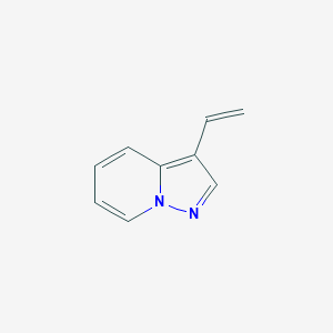 molecular formula C9H8N2 B11924019 3-Vinylpyrazolo[1,5-a]pyridine 