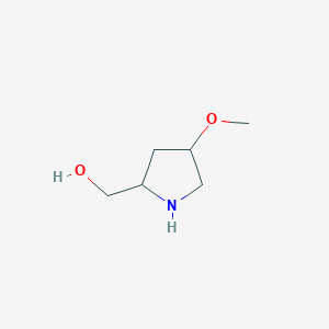 molecular formula C6H13NO2 B11924052 (4-Methoxypyrrolidin-2-yl)methanol 