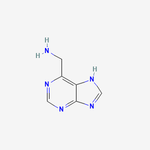 molecular formula C6H7N5 B11924060 (7H-Purin-6-YL)methanamine CAS No. 98141-15-2