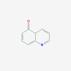 molecular formula C9H7NO B11924099 Quinolin-5(4aH)-one 