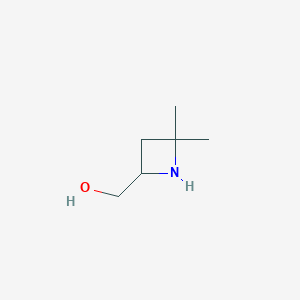 (4,4-Dimethylazetidin-2-yl)methanol