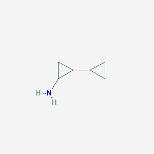 molecular formula C6H11N B11924151 2-Cyclopropylcyclopropan-1-amine 