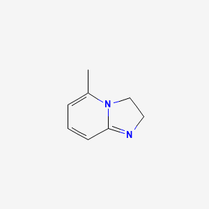 molecular formula C8H10N2 B11924204 5-Methyl-2,3-dihydroimidazo[1,2-a]pyridine 