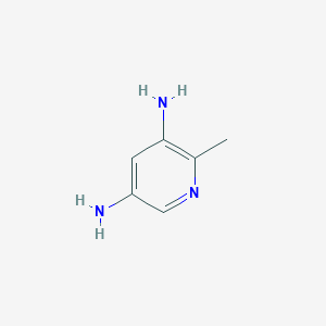 molecular formula C6H9N3 B11924238 2-Methylpyridine-3,5-diamine CAS No. 896160-68-2