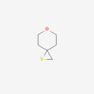 molecular formula C6H10OS B11924252 6-Oxa-1-thiaspiro[2.5]octane CAS No. 86847-94-1