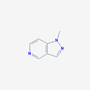 molecular formula C7H7N3 B11924264 1-Methyl-1H-pyrazolo[4,3-c]pyridine 