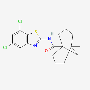 molecular formula C19H21F3N2O2S B1192433 CRS400393 