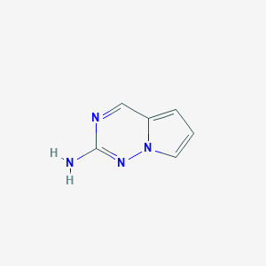 Pyrrolo[2,1-f][1,2,4]triazin-2-amine