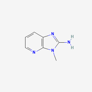 molecular formula C7H8N4 B11924336 3-Methyl-3H-imidazo[4,5-b]pyridin-2-amine CAS No. 30458-69-6