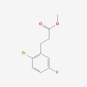 Methyl 3-(2-bromo-5-fluorophenyl)propanoate