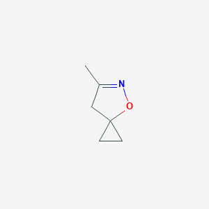 molecular formula C6H9NO B11924366 6-Methyl-4-oxa-5-azaspiro[2.4]hept-5-ene CAS No. 101960-34-3