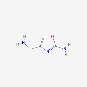 2-Amino-4-(aminomethyl)oxazole