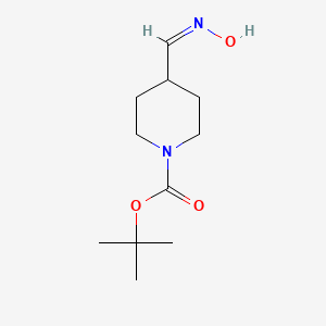 molecular formula C11H20N2O3 B11924388 tert-butyl (E)-4-((hydroxyimino)methyl)piperidine-1-carboxylate 