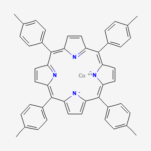 molecular formula C48H36CoN4 B11924466 Cobalt(2+);5,10,15,20-tetrakis(4-methylphenyl)porphyrin-22,23-diide 