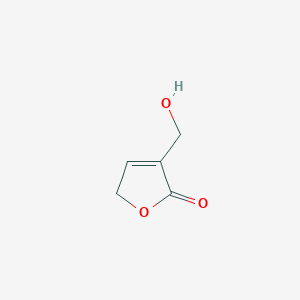 molecular formula C5H6O3 B11924492 3-(Hydroxymethyl)furan-2(5H)-one 