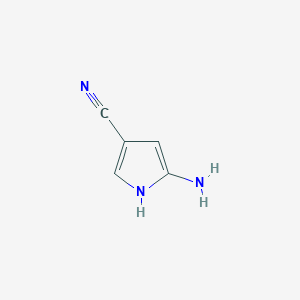 5-amino-1H-pyrrole-3-carbonitrile