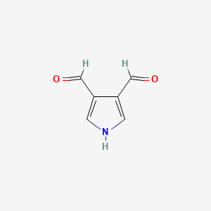 1H-pyrrole-3,4-dicarbaldehyde