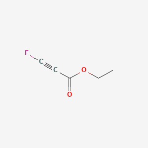 molecular formula C5H5FO2 B11924691 Propiolic acid, fluoro-, ethyl ester CAS No. 102128-71-2