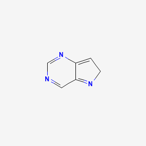 6H-Pyrrolo[3,2-d]pyrimidine