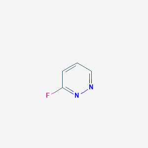 molecular formula C4H3FN2 B11924793 3-Fluoropyridazine 