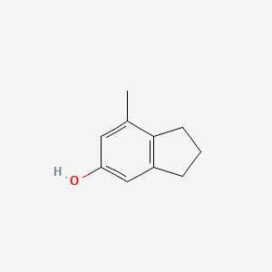 molecular formula C10H12O B11924796 7-Methylindan-5-ol CAS No. 20294-40-0