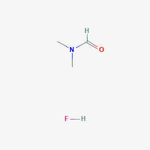 molecular formula C3H8FNO B11924865 Formamide, N,N-dimethyl-, hydrofluoride CAS No. 61856-32-4