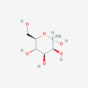 molecular formula C6H12O6 B119249 D-Mannose-1-13C CAS No. 70849-31-9