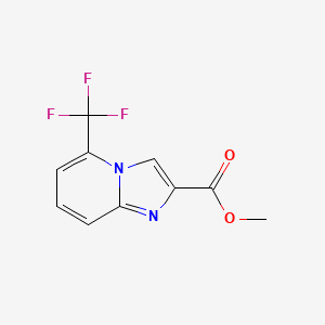 Methyl 5-(trifluoromethyl)imidazo[1,2-a]pyridine-2-carboxylate