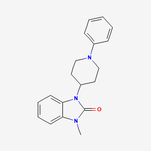 1-Methyl-3-(1-phenylpiperidin-4-yl)-1H-benzo[d]imidazol-2(3H)-one