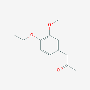 molecular formula C12H16O3 B11925002 1-(4-Ethoxy-3-methoxyphenyl)propan-2-one 