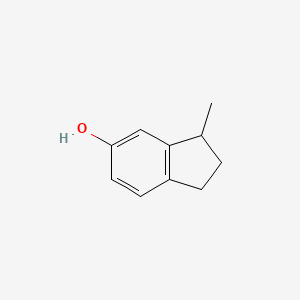 molecular formula C10H12O B11925033 3-Methylindan-5-ol CAS No. 20294-37-5